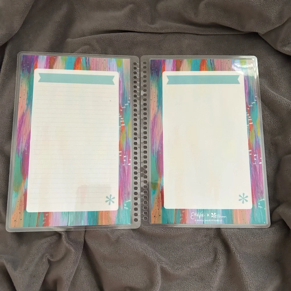 Erin Condren A5 Ettavee Festival  front & back interchangeable cover